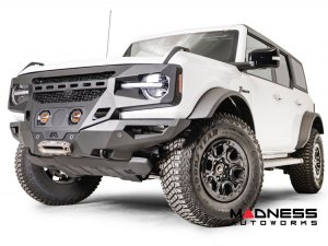 Ford Bronco Front Bumper - Fab Fours - Grumper